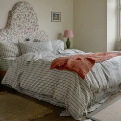 Burnt Orange Waffle Cotton Throw