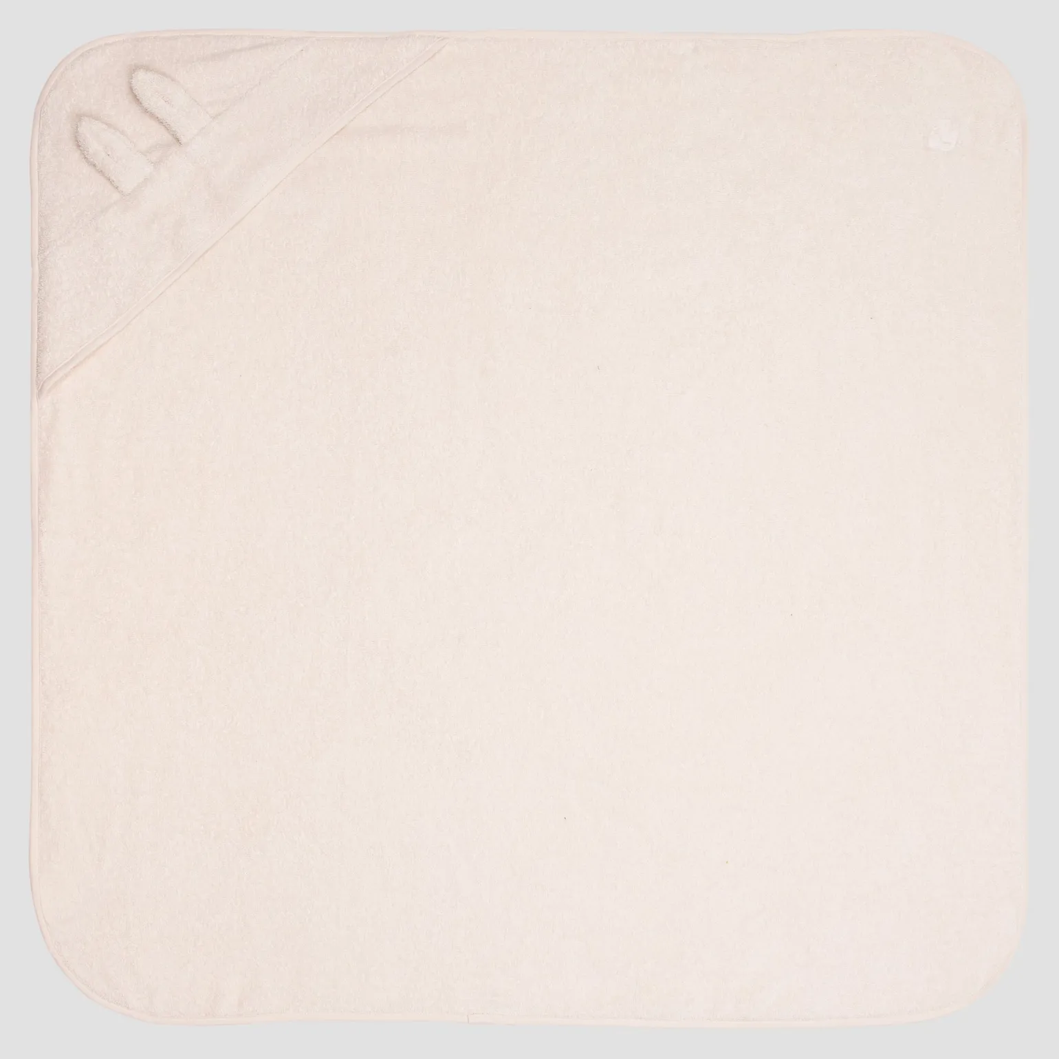 Chalk Cotton Woodland Animal Hooded Towel