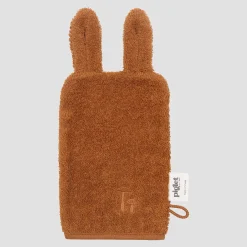 Chestnut Cotton Woodland Animal Bath Mitt