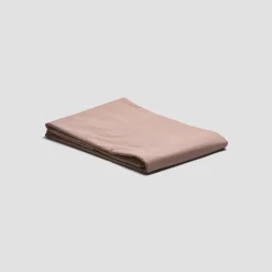 French Rose Washed Cotton Percale Duvet Cover