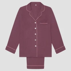 Fresh Fig Linen Pajama Set