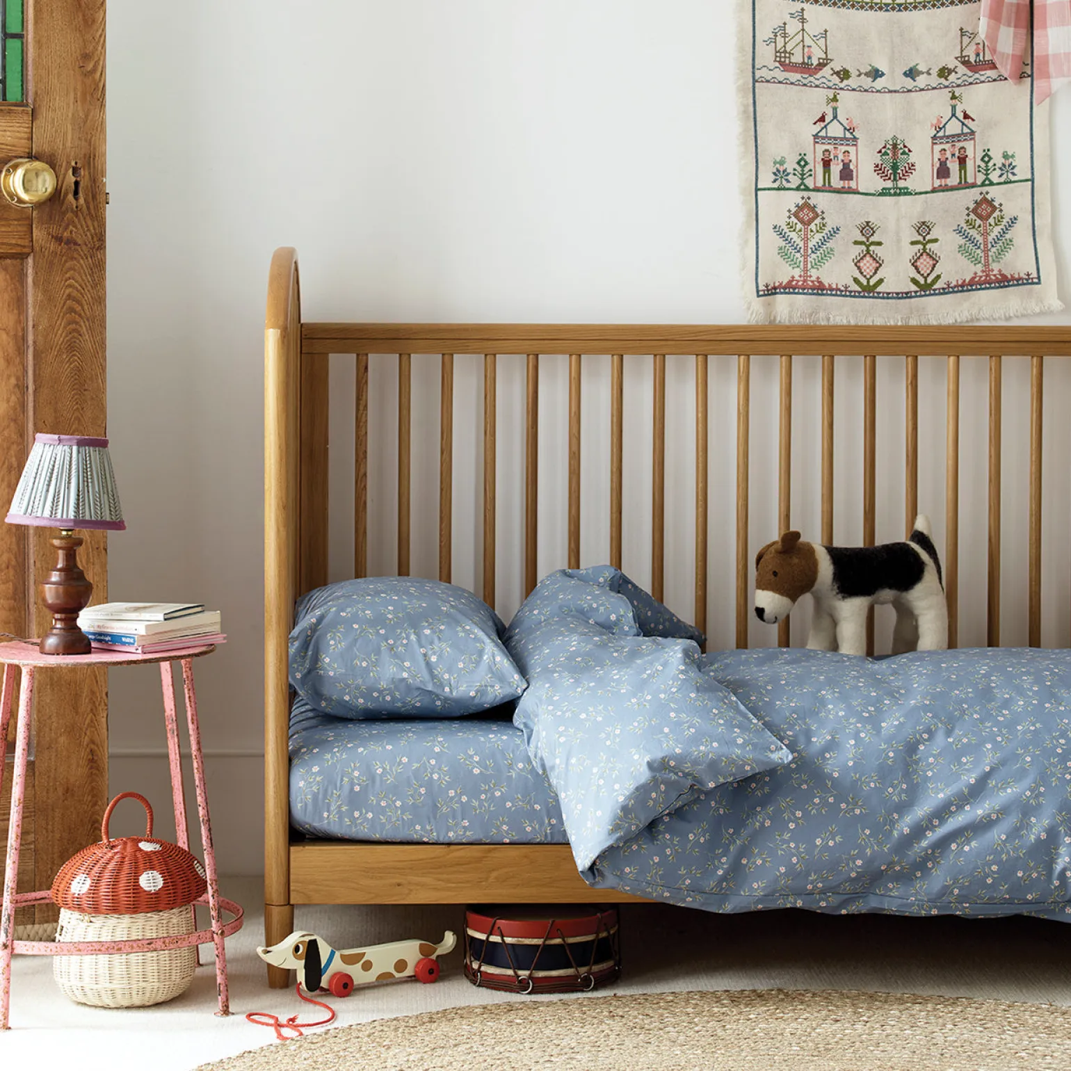 Iris Kids Floral Cotton Bedding Set