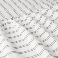 Kemptown Stripe Linen Blend Bed Skirt