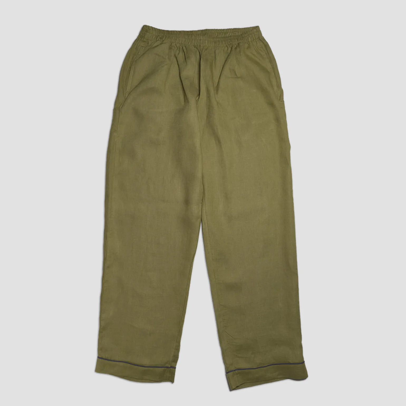 Men's Moss Linen Pajama Set