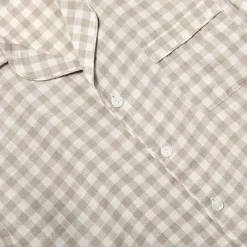 Men's Mushroom Gingham Pajama Set