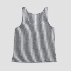 Midnight Stripe Linen Cami Top