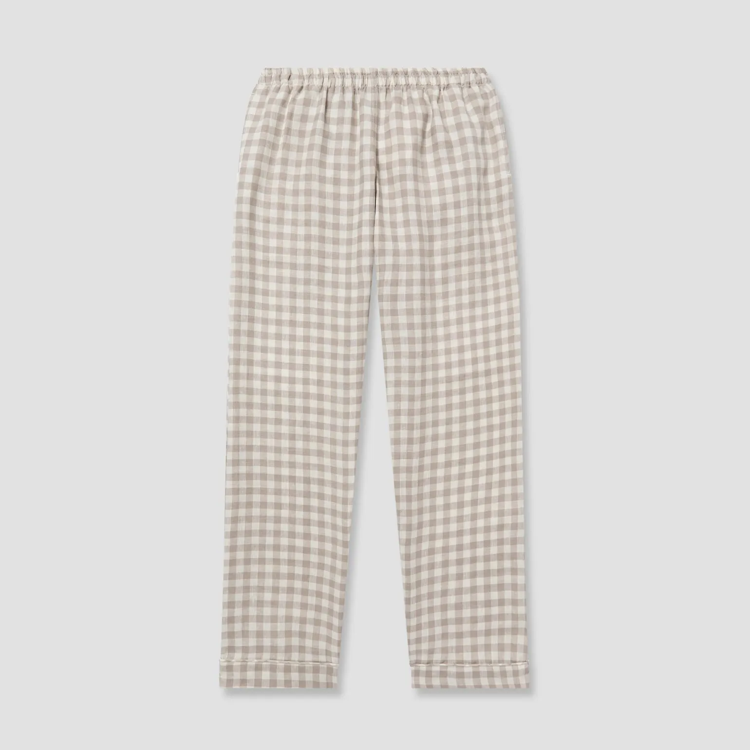 Mushroom Gingham Pajama Set