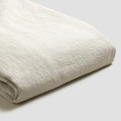 Oatmeal Linen Blend Duvet Cover