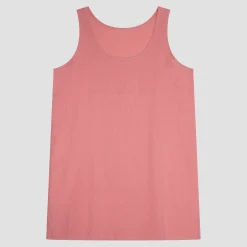 Pink Bloom Linen Night Dress