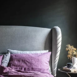 Raspberry 100% Linen Pillowcases (Pair)