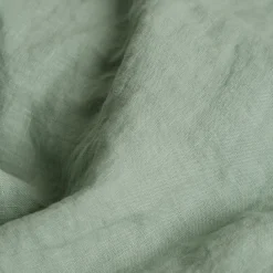 Sage Green Linen Blend Duvet Cover