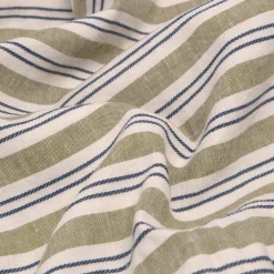 Thyme Somerley Stripe Linen Blend Pillowcases (Pair)