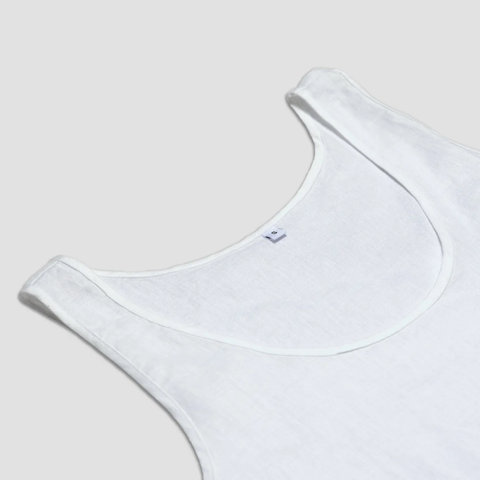 White Linen Cami Top