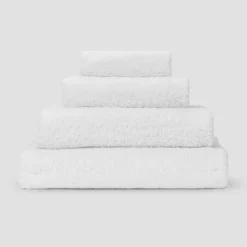 White Organic Cotton Towels